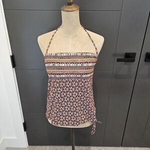 Size Medium LA VIE EN ROSE bathing suit top